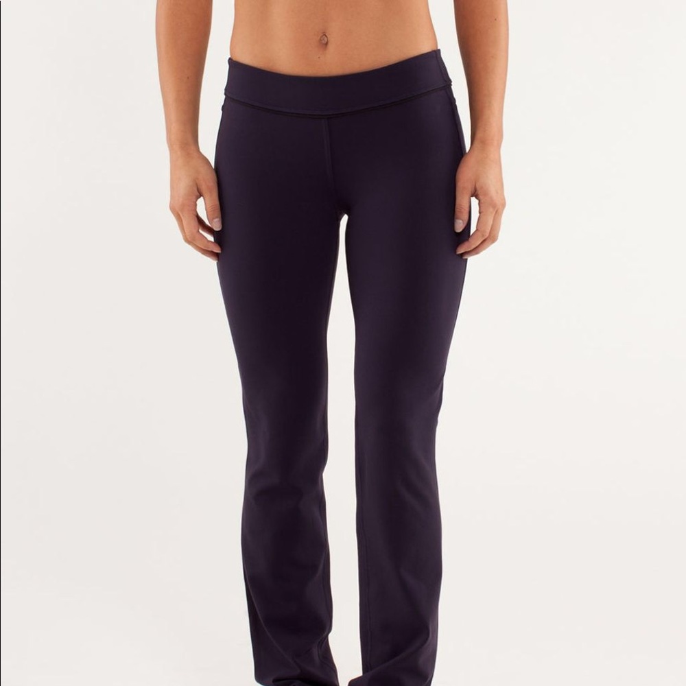 Lululemon Split Set Pants Black Swan Sweater Knit - image 2